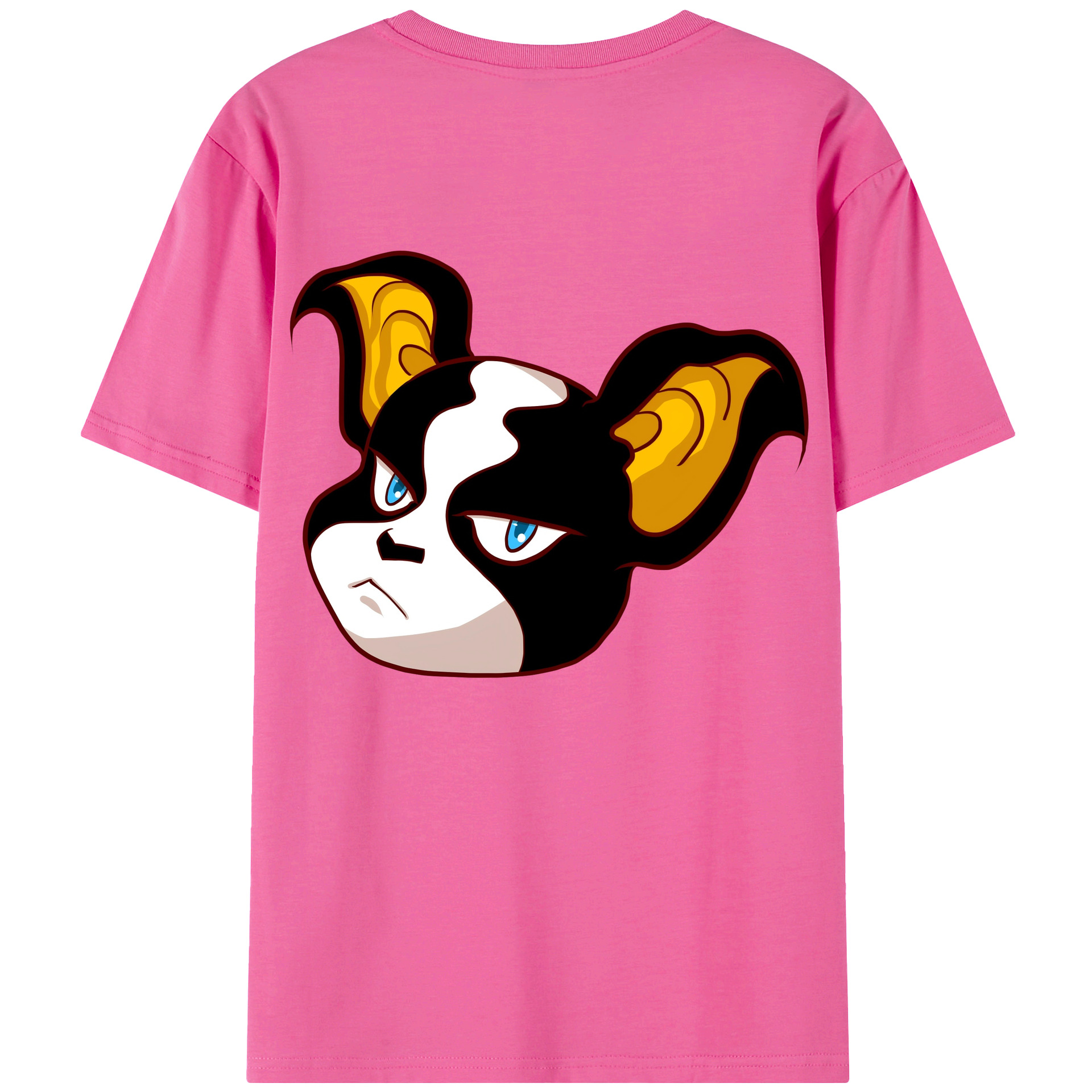 （画像用） ジョジョの奇妙な冒険 イギー JoJo's Bizarre Adventure Iggy レディース半袖Tシャツ(バックプリント)